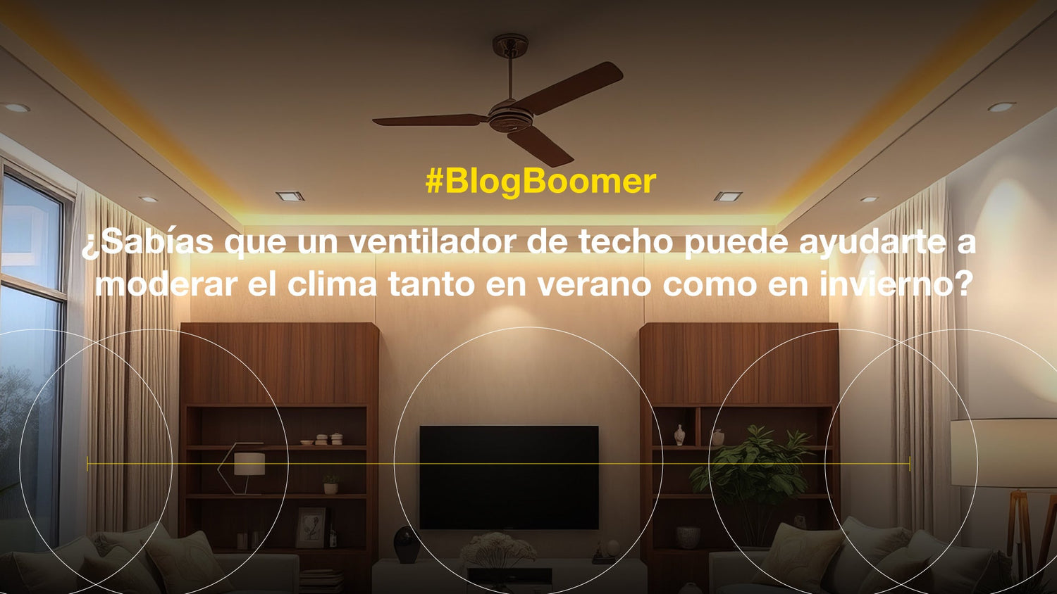 Ventiladores para cada estación: usa el modo verano/invierno a tu favor
