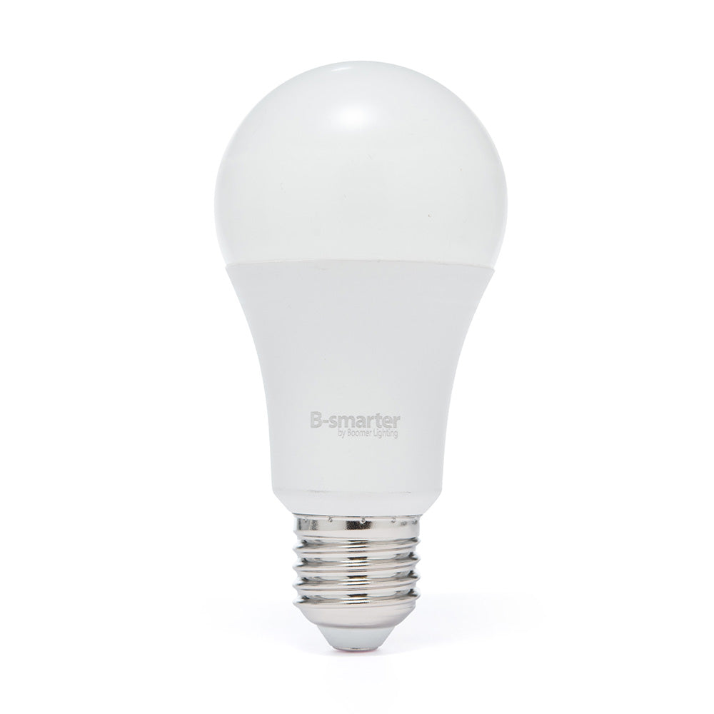 PAQUETE DE 3 FOCOS LED A19 8.5W, LUZ CÁLIDA, 850LM, BASE E27