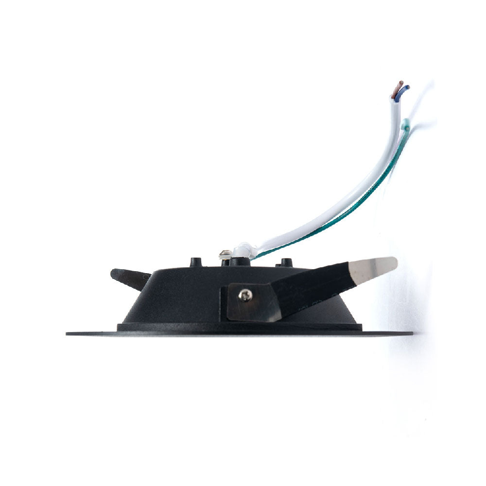 EMPOTRABLE 16W NEGRO, LUZ CÁLIDA, PARA BOTE INTEGRAL,1760LM