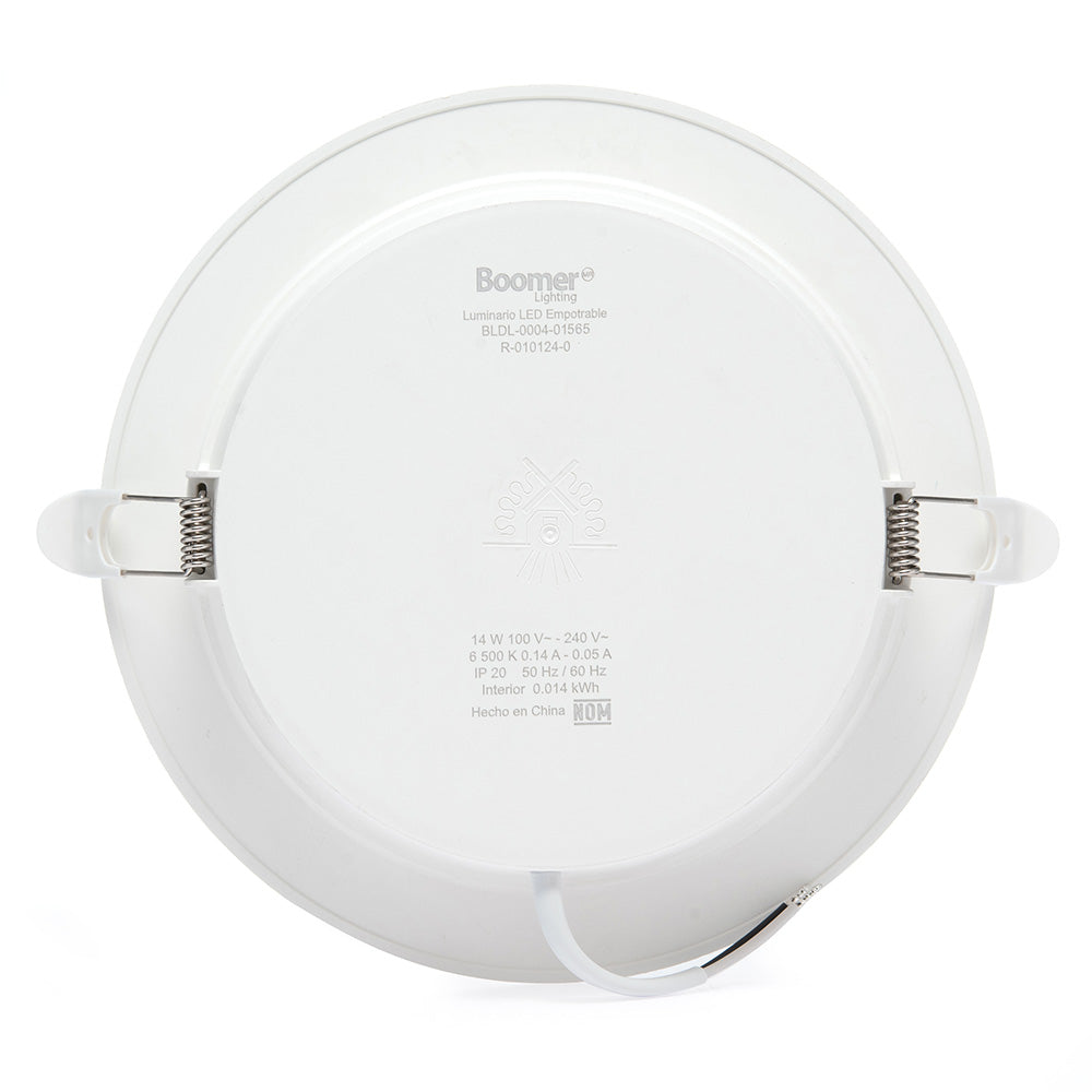 EMPOTRABLE BLANCO 14W, LUZ FRÍA, IP20, PARA BOTE, 1400LM