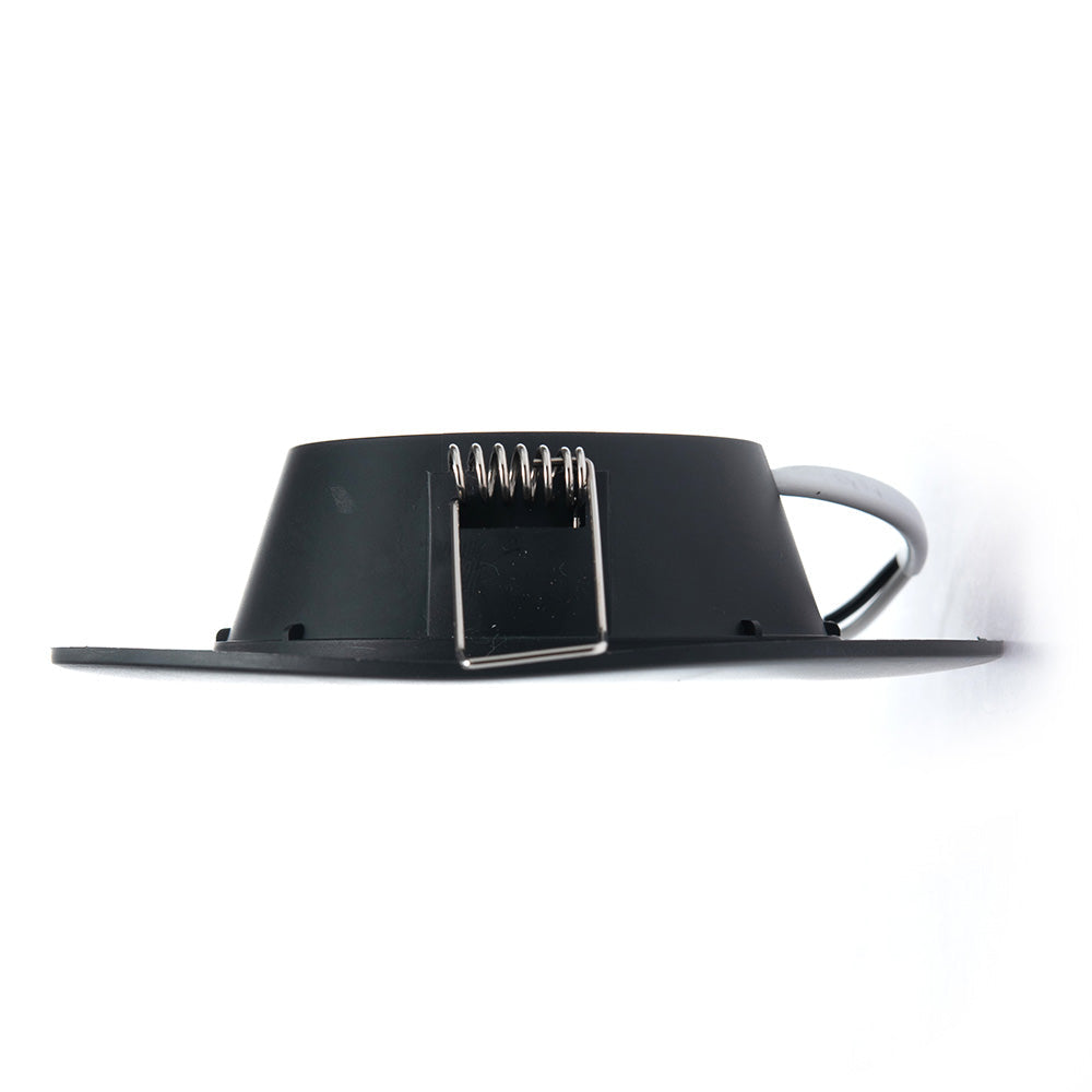 EMPOTRABLE NEGRO 6W ATENUABLE, LUZ CÁLIDA, PARA BOTE, 600LM