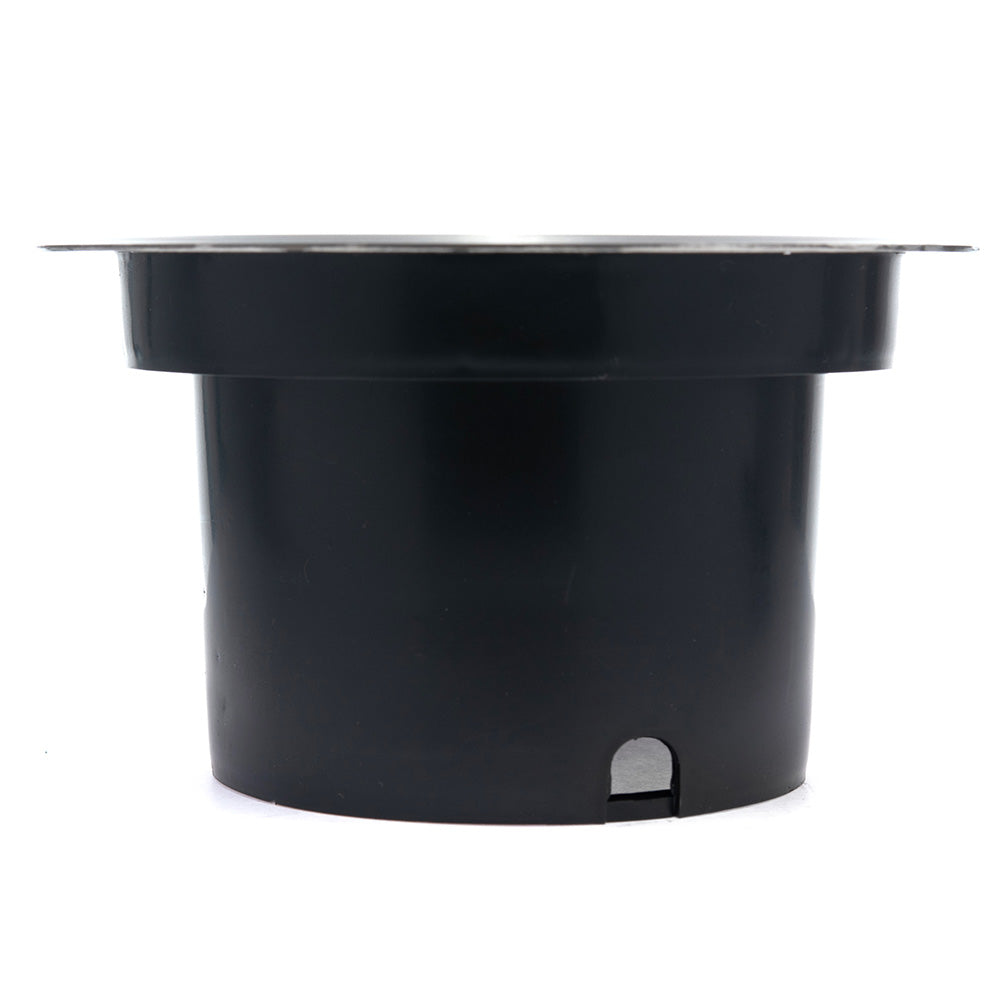 EMPOTRABLE LED REDONDO DE PISO 9W LUZ CÁLIDA 3000K IP66 EXTERIOR