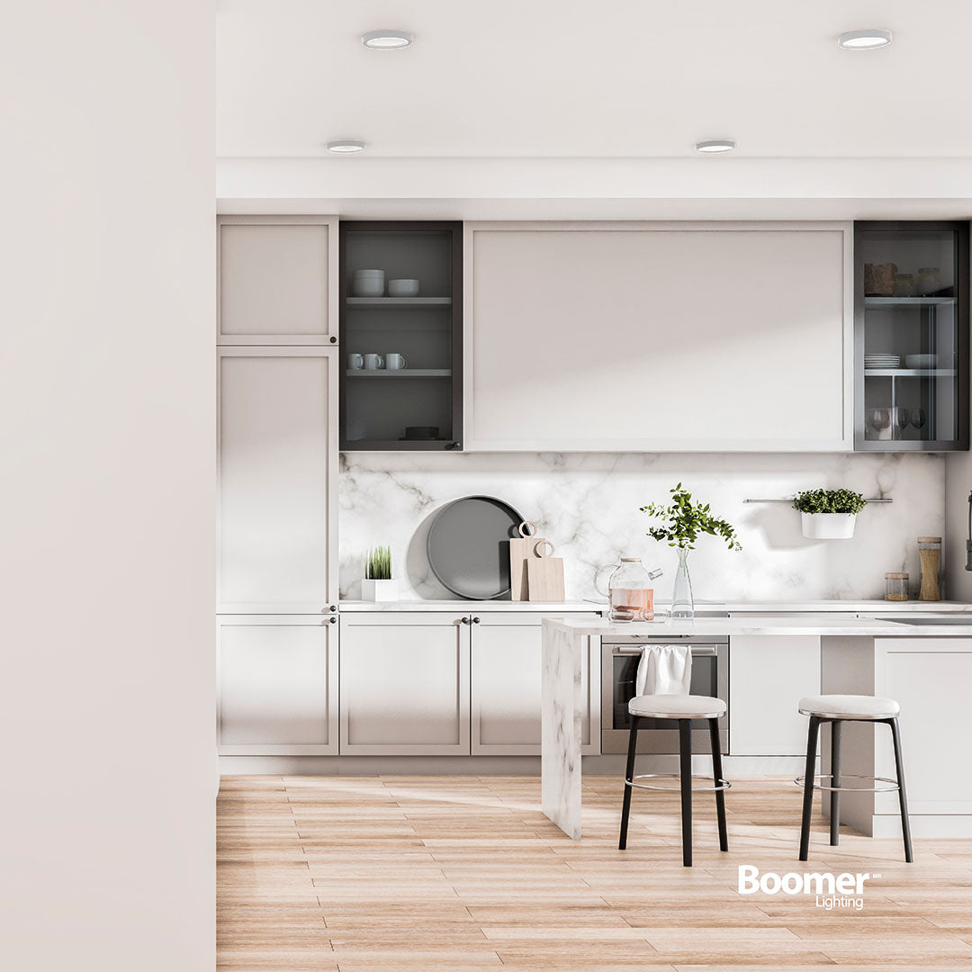 LÁMPARA PANEL ÓPTICO REDONDO PARA SOBREPONER, 12W, LUZ FRÍA