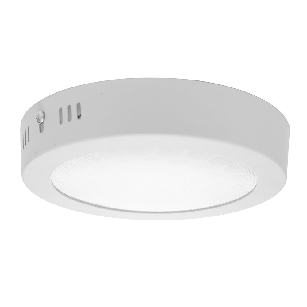 LÁMPARA PANEL ÓPTICO REDONDO PARA SOBREPONER, 24W, LUZ FRÍA