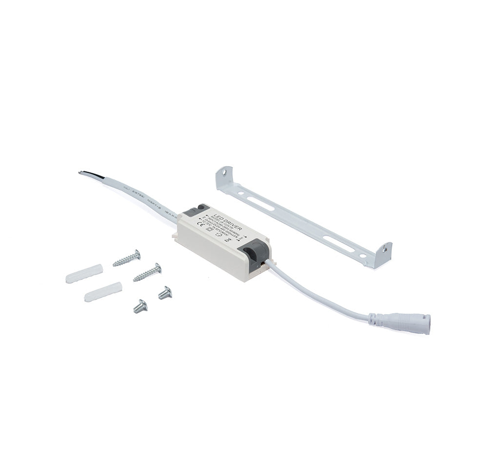 LÁMPARA PANEL LED REDONDO PARA SOBREPONER, 24W, LUZ CÁLIDA