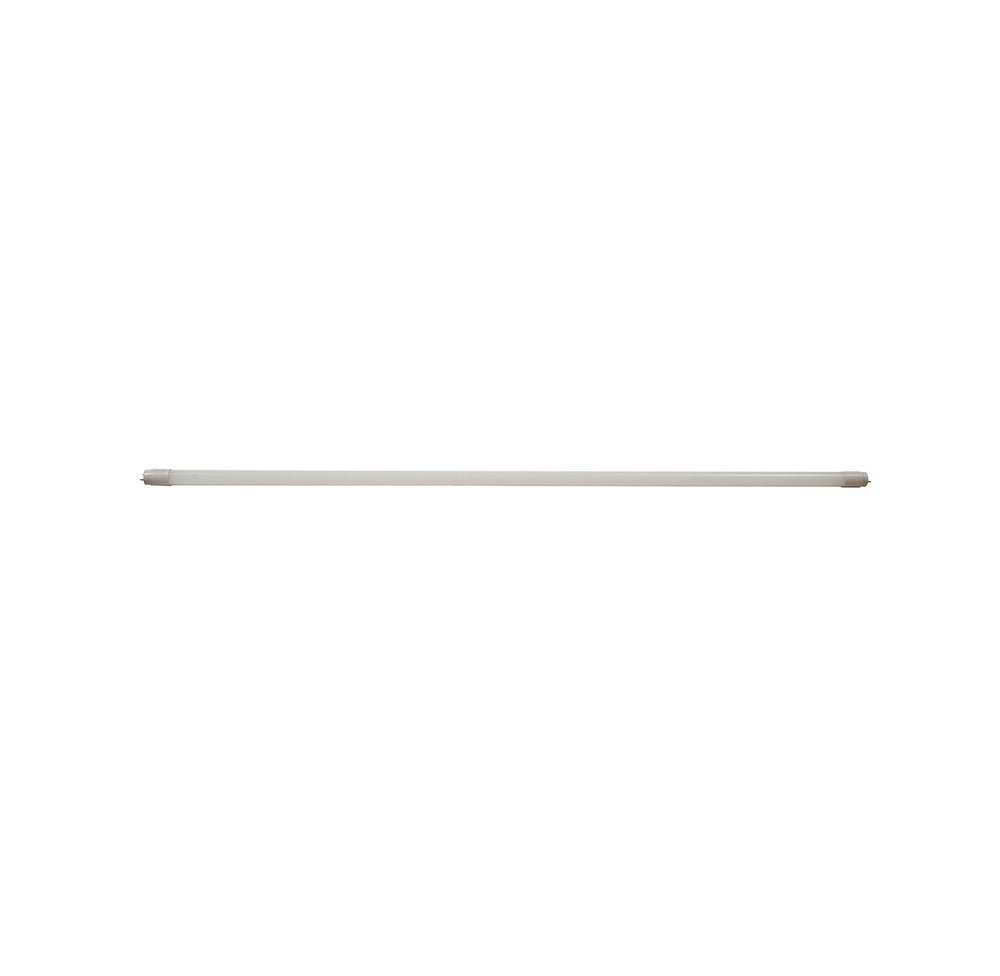 TUBO LED T8 TRANSPARENTE DE LUZ FRÍA DE 18W (CAJA CON 30 PIEZAS)