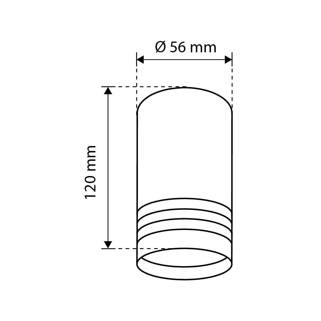 MARCO SOBREPONER BLANCO REFLEXION PARA FOCO LED, 6.5W, MR16