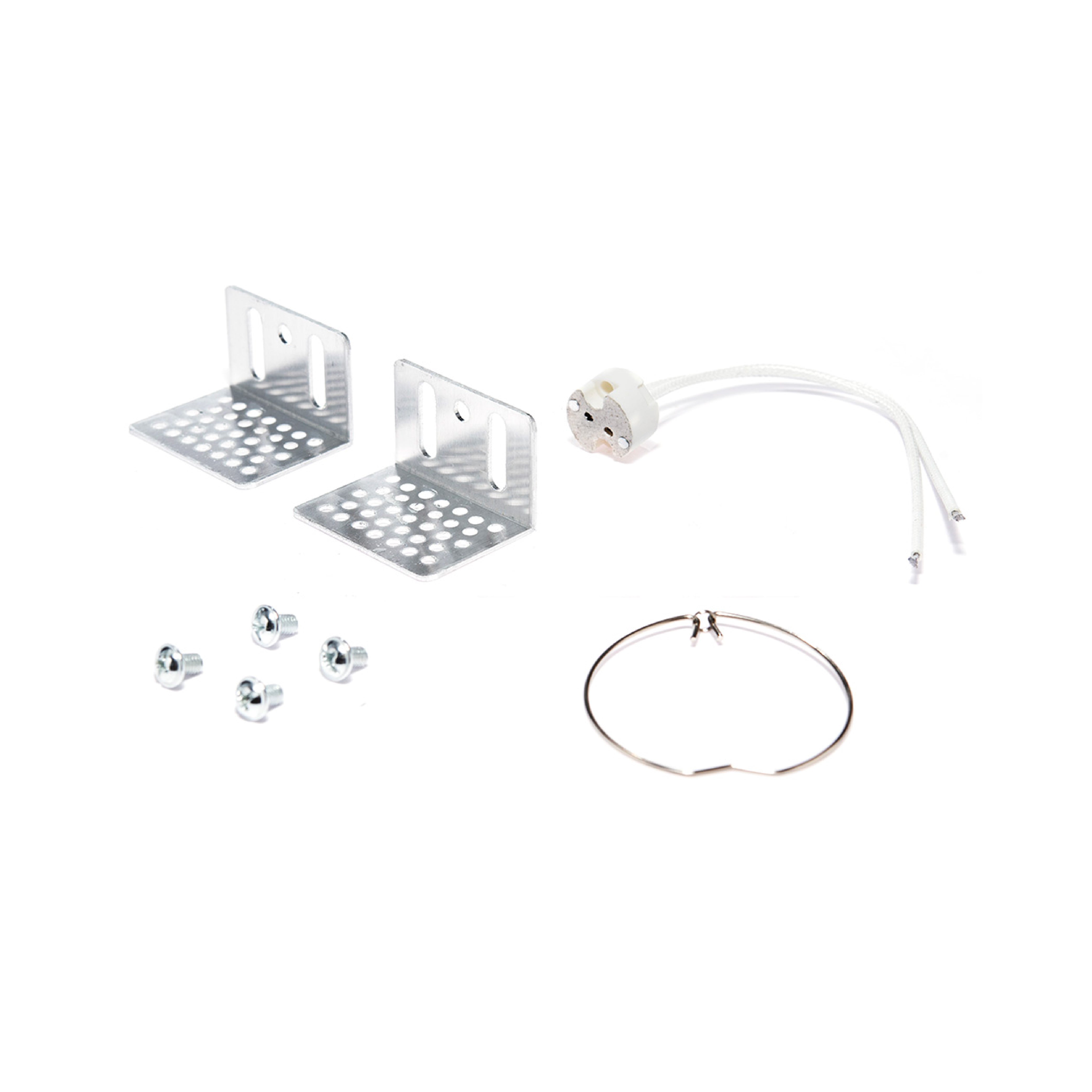 MARCO EMPOTRABLE Y8R8 DE YESO PARA FOCO LED, 8W, BASE MR16