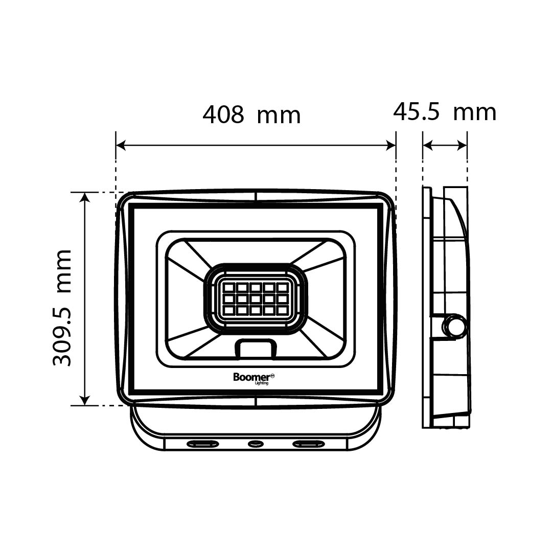 REFLECTOR PROYECTOR 300W IP65, IK07, 6kV SBT, 6500K, 33000LM