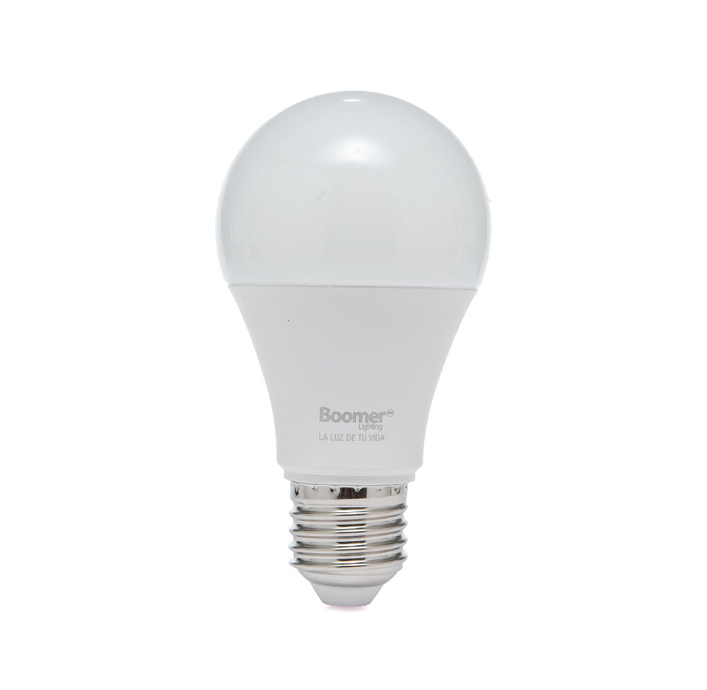 PAQUETE DE 3 FOCOS LED A19, 12W, LUZ FRÍA, 1200LM, BASE E27