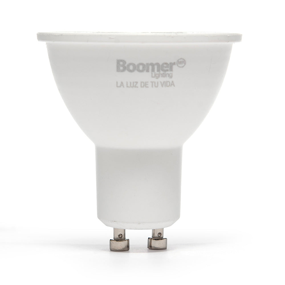 10 FOCOS LED GU10 5W LUZ CÁLIDA, 450 LM, NO ATENUABLE