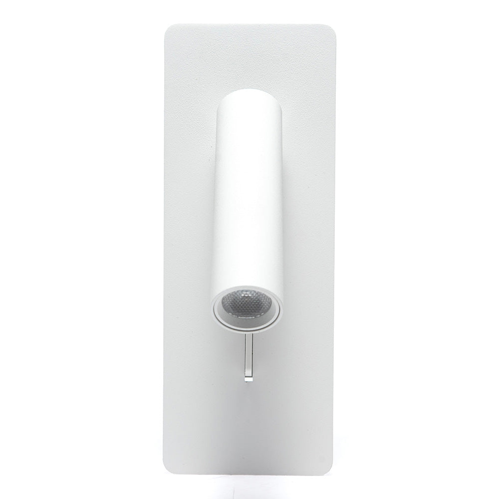 LÁMPARA DE LECTURA LED BLANCA, 3W, LUZ CÁLIDA, 360 LM, DIRIGIBLE