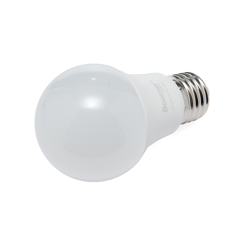 PAQUETE 3 FOCOS SM LED A19 5.5W, LUZ FRÍA, 500LM, BASE E27