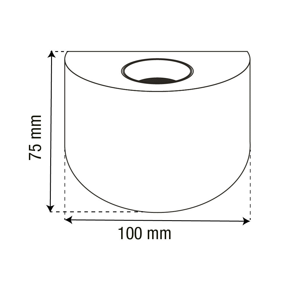 ARBOTANTE COBRE PARA PARED CLOUD 8W, LUZ CÁLIDA, 494 LM