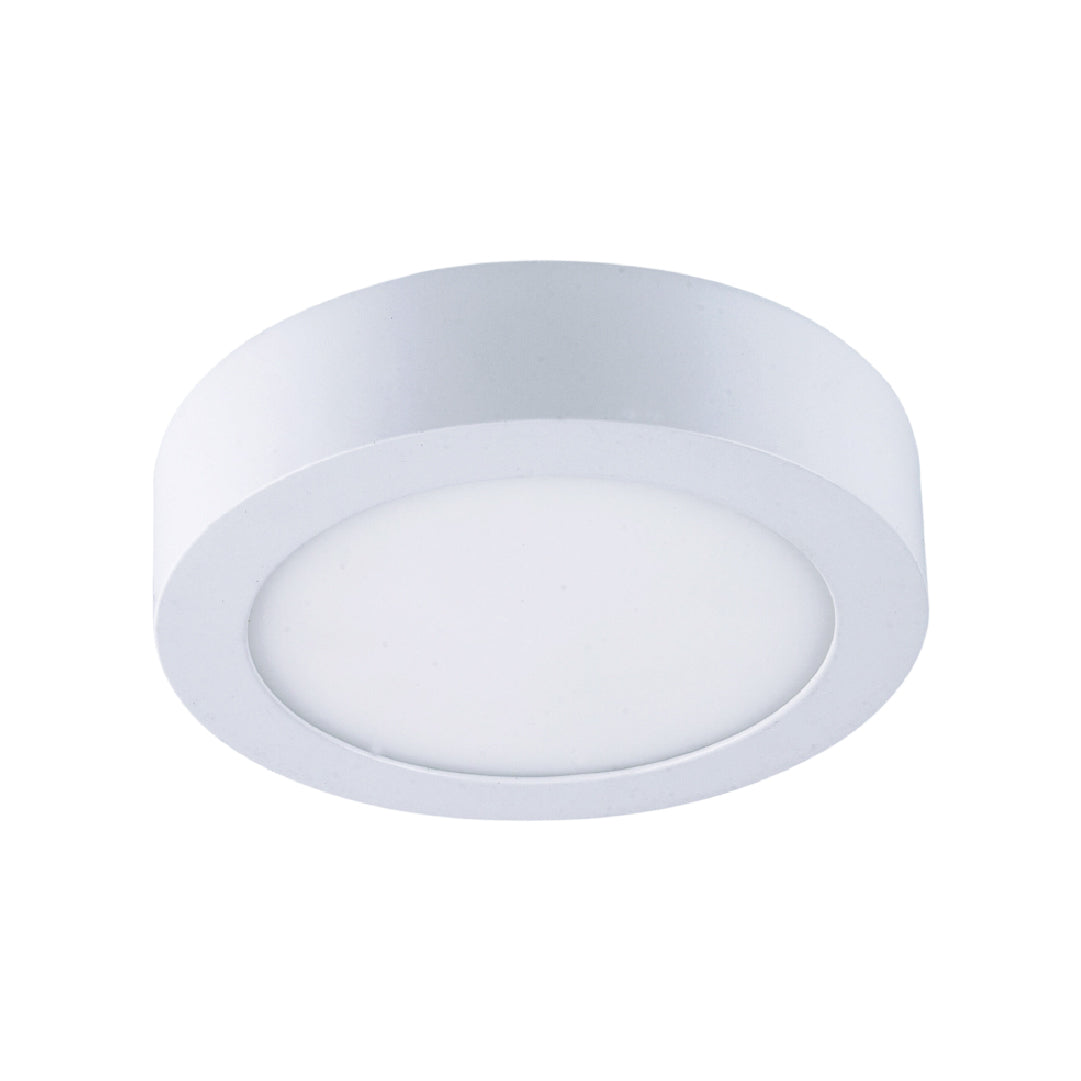 LÁMPARA PANEL LED REDONDO PARA SOBREPONER, 24W, LUZ CÁLIDA