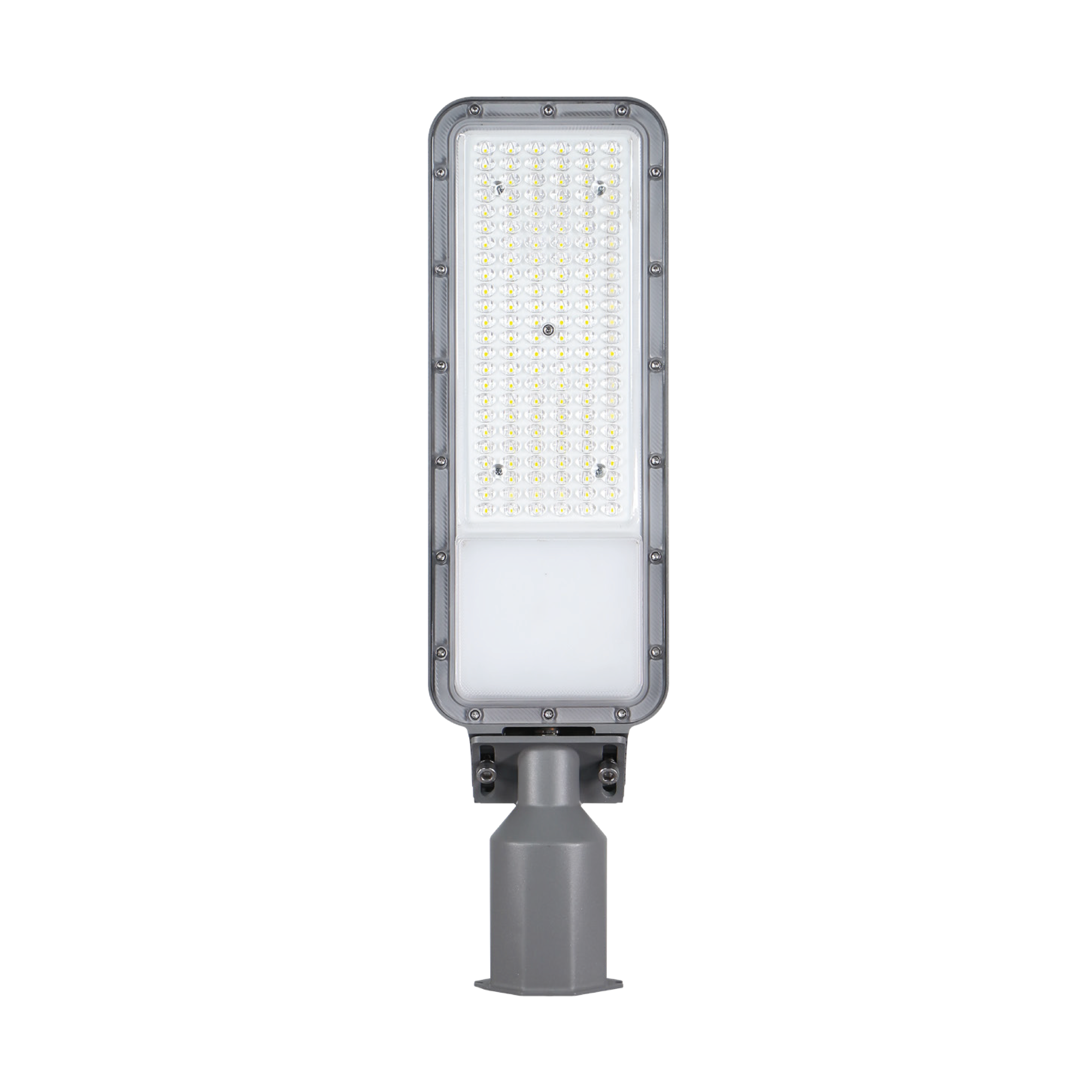 LUMINARIA SUBURBANA CON BASE NEMA 3 PINES 50W LUZ FRÍA, IK08