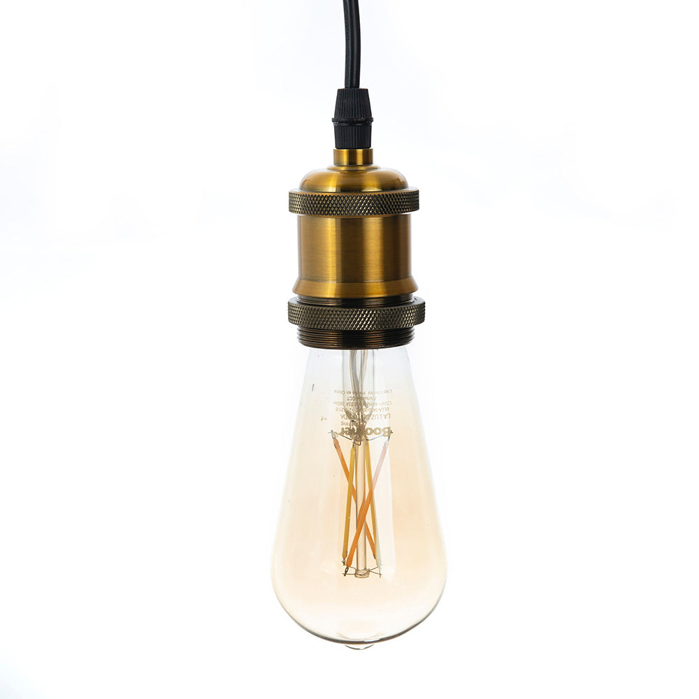 SOCKET COLGANTE DECORATIVO COPPER ARIA PARA FOCO E27 DE 15W