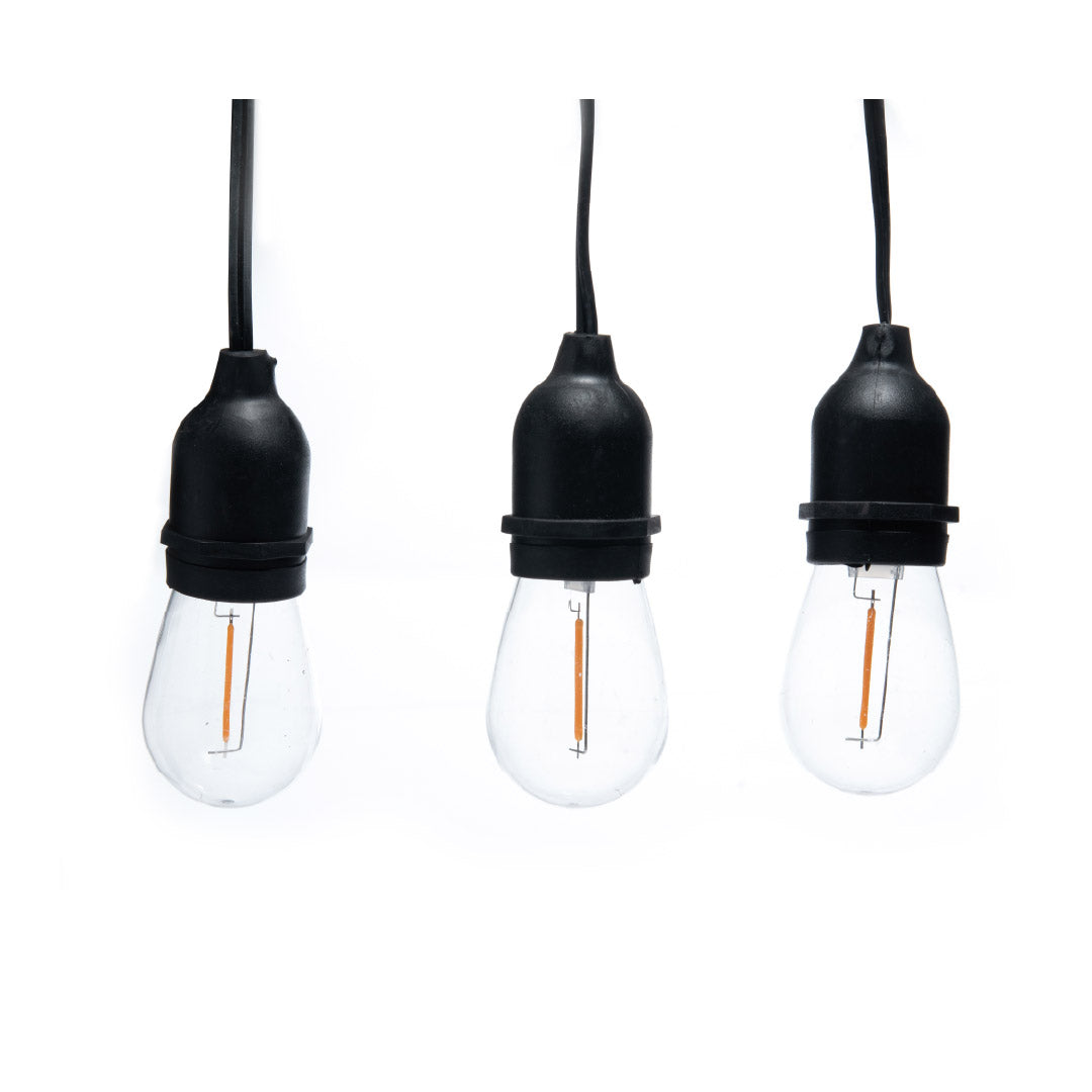 GUIRNALDA 20W PARA EXTERIOR DE 10 METROS CON 20 FOCOS EN LUZ CÁLIDA