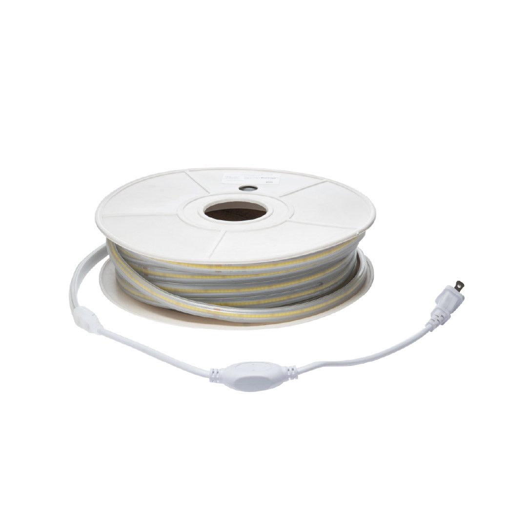MANGUERA LED FLAT 25 METROS, CORTE A 25CM, LUZ FRÍA, EXT