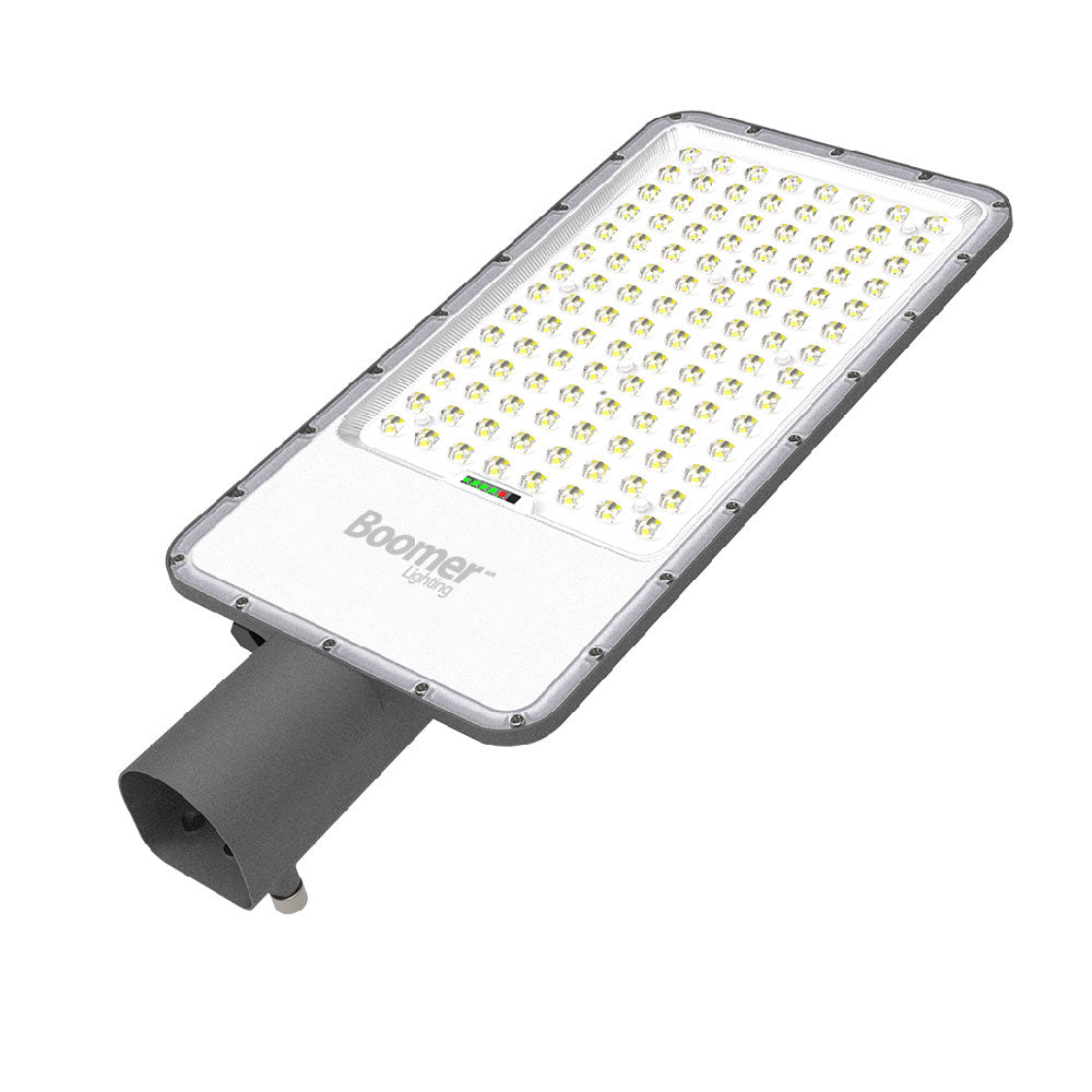 LUMINARIA EXTERIOR CON PANEL SOLAR PULSAR 6000, 450W, LUZ FRÍA