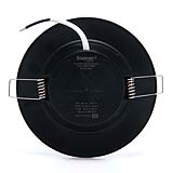 EMPOTRABLE LED REDONDO NEGRO 6W DE LUZ CÁLIDA PARA INTERIOR