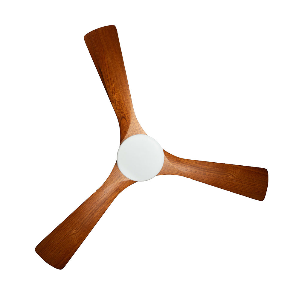 VENTILADOR DE TECHO COPTER CON LUZ LED CCT DE 52” Y 6 VELOCIDADES