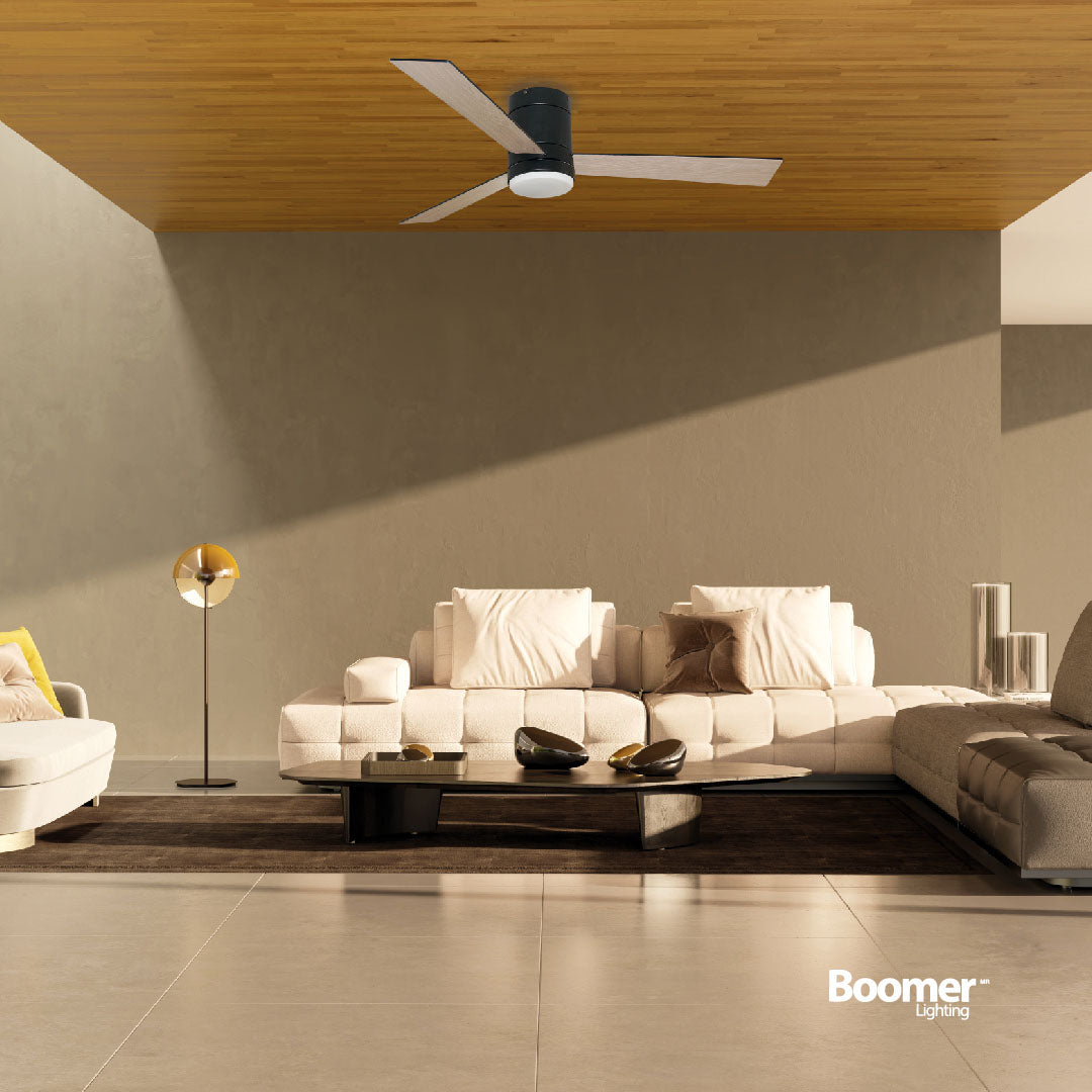 VENTILADOR DE TECHO CON LUZ LED 52" VALM, 6 VELOCIDADES, CCT