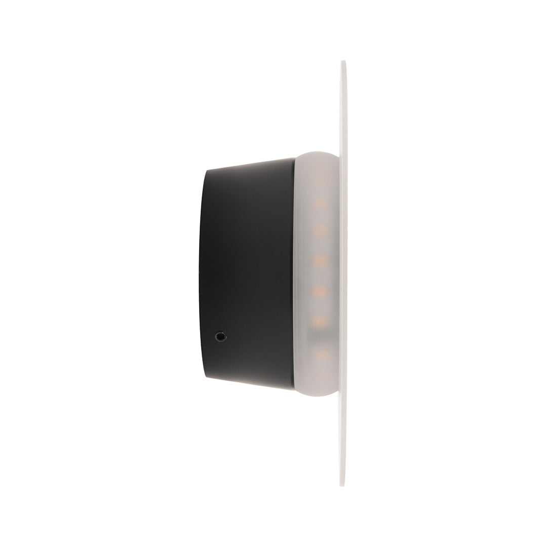 ARBOTANTE BLANCO PARA PARED HALO 10W, LUZ CÁLIDA, 567 LM