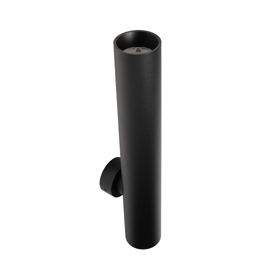 ARBOTANTE NEGRO PARA PARED ZEN 10W, 36°, LUZ CÁLIDA, 818 LM