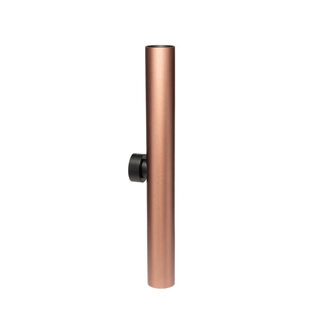 ARBOTANTE COBRE PARA PARED ZEN 2X10W, 36°, LUZ CÁLIDA, 822 LM