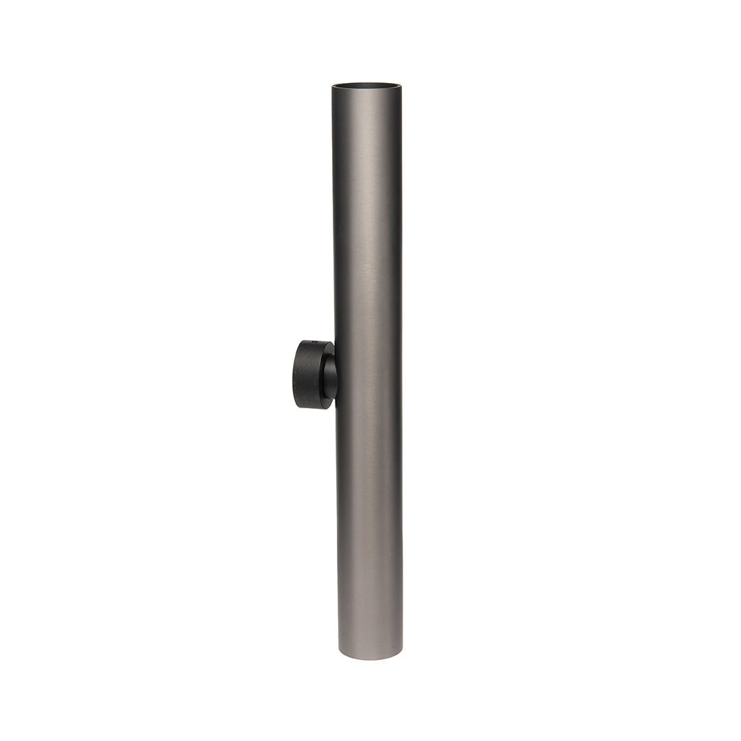 ARBOTANTE GRIS PARA PARED ZEN 2X10W, 36°, LUZ CÁLIDA, 822 LM