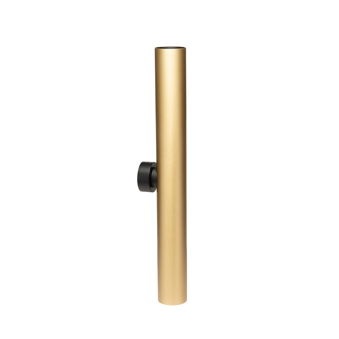 ARBOTANTE DORADO PARA PARED ZEN 2X10W, 36°, LUZ CÁLIDA, 822 LM