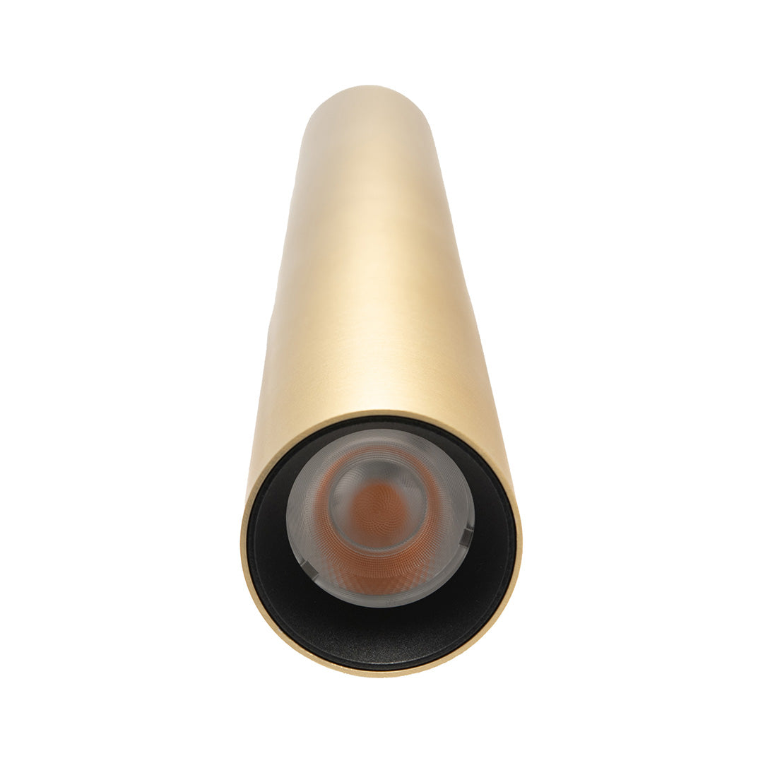 ARBOTANTE DORADO PARA PARED ZEN 2X10W, 36°, LUZ CÁLIDA, 822 LM