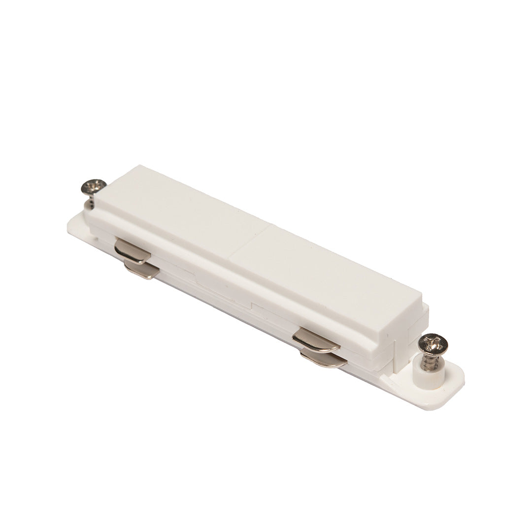 CONECTOR BLANCO TIPO I PARA RIEL HS3 DE ILUMINACIÓN