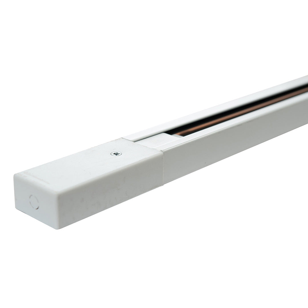 RIEL ELÉCTRICO SOBREPONER HS BLANCO, 1 METRO