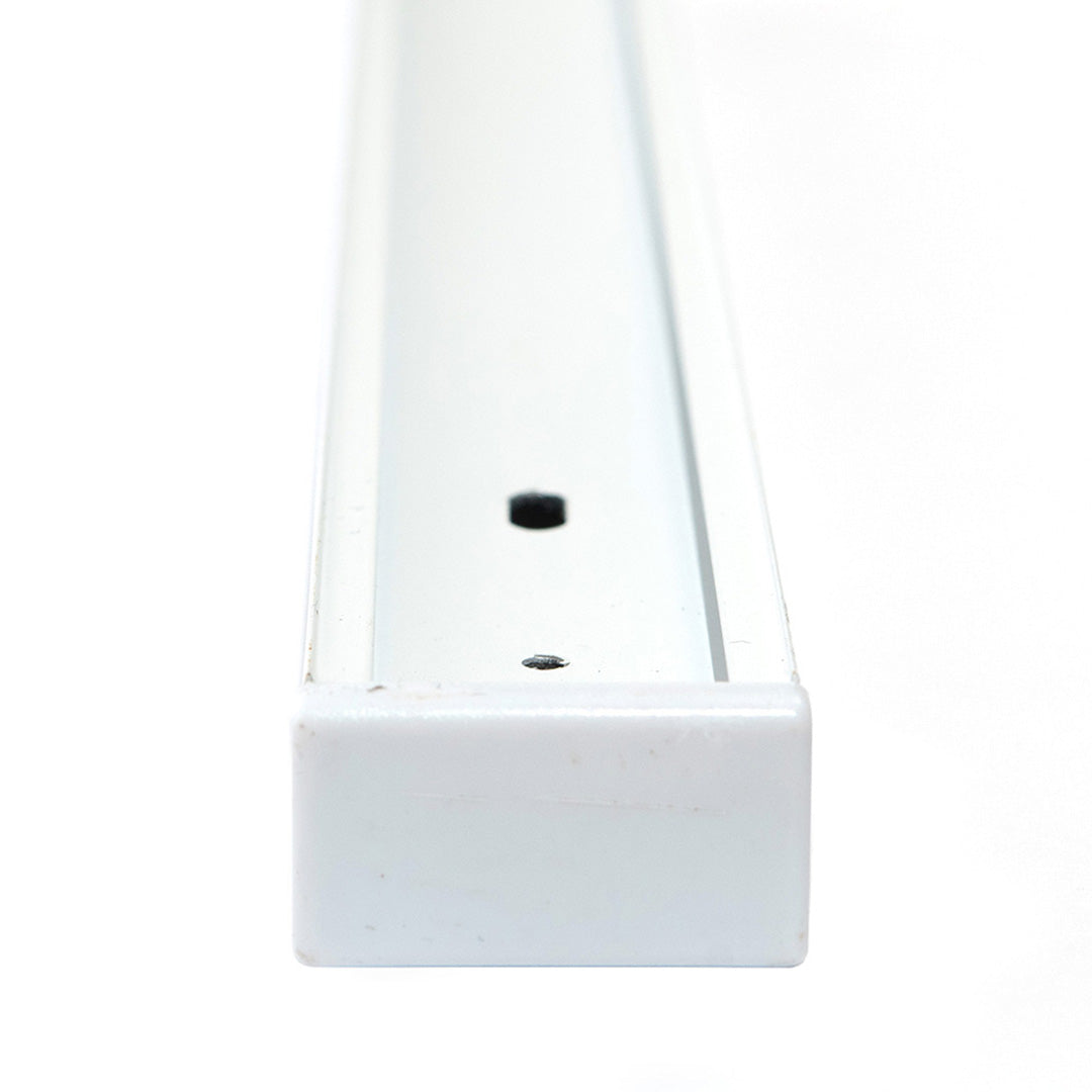 RIEL ELÉCTRICO SOBREPONER HS BLANCO, 1 METRO