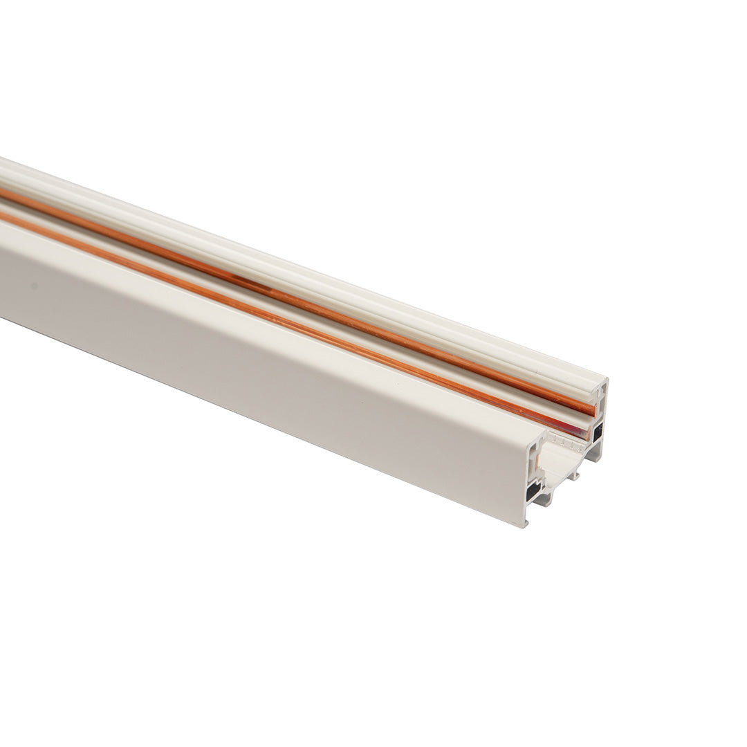 RIEL ELÉCTRICO BLANCO HS3 DE 1 METRO PARA SOBREMONTAJE