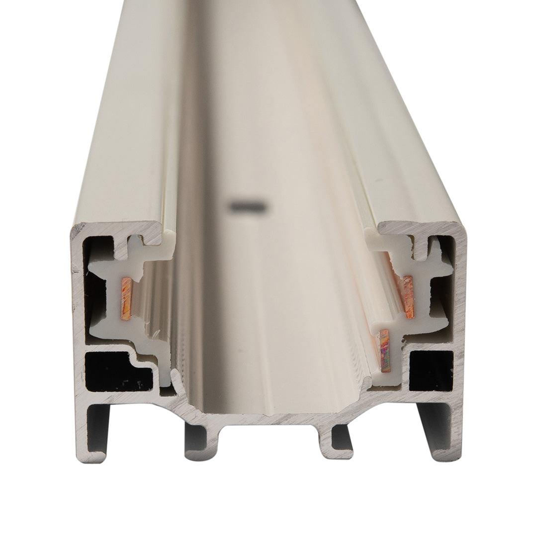RIEL ELÉCTRICO BLANCO HS3 DE 1 METRO PARA SOBREMONTAJE