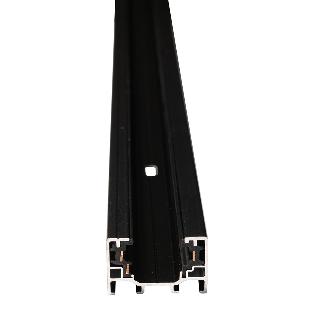RIEL ELÉCTRICO NEGRO HS3 DE 2 METROS PARA SOBREMONTAJE