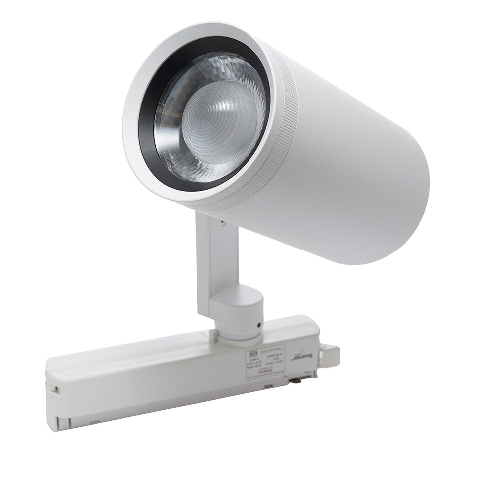 LUMINARIA PARA RIEL ELÉCTRICO ZOOM LIGHT BLANCO 30W 3000K