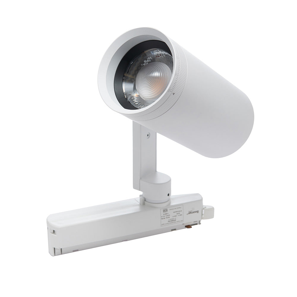 LUMINARIA PARA RIEL ELÉCTRICO ZOOM LIGHT BLANCO 25W 4000K