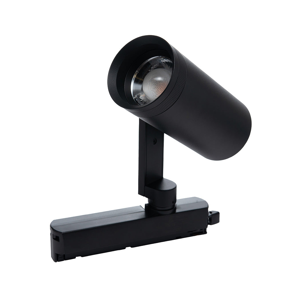 LUMINARIA PARA RIEL ELÉCTRICO ZOOM LIGHT NEGRO 20W 3000K
