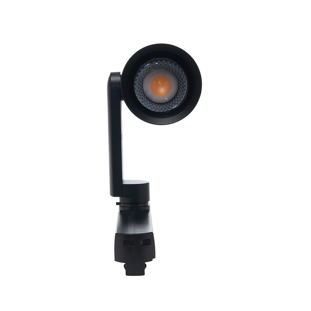 LUMINARIA PARA RIEL ELÉCTRICO ZOOM LIGHT NEGRO 20W 3000K