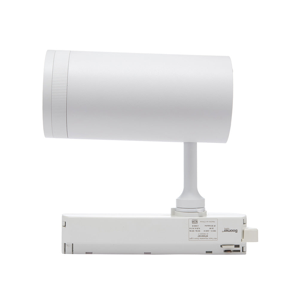 LUMINARIA PARA RIEL ELÉCTRICO ZOOM LIGHT BLANCO 24W 4000K