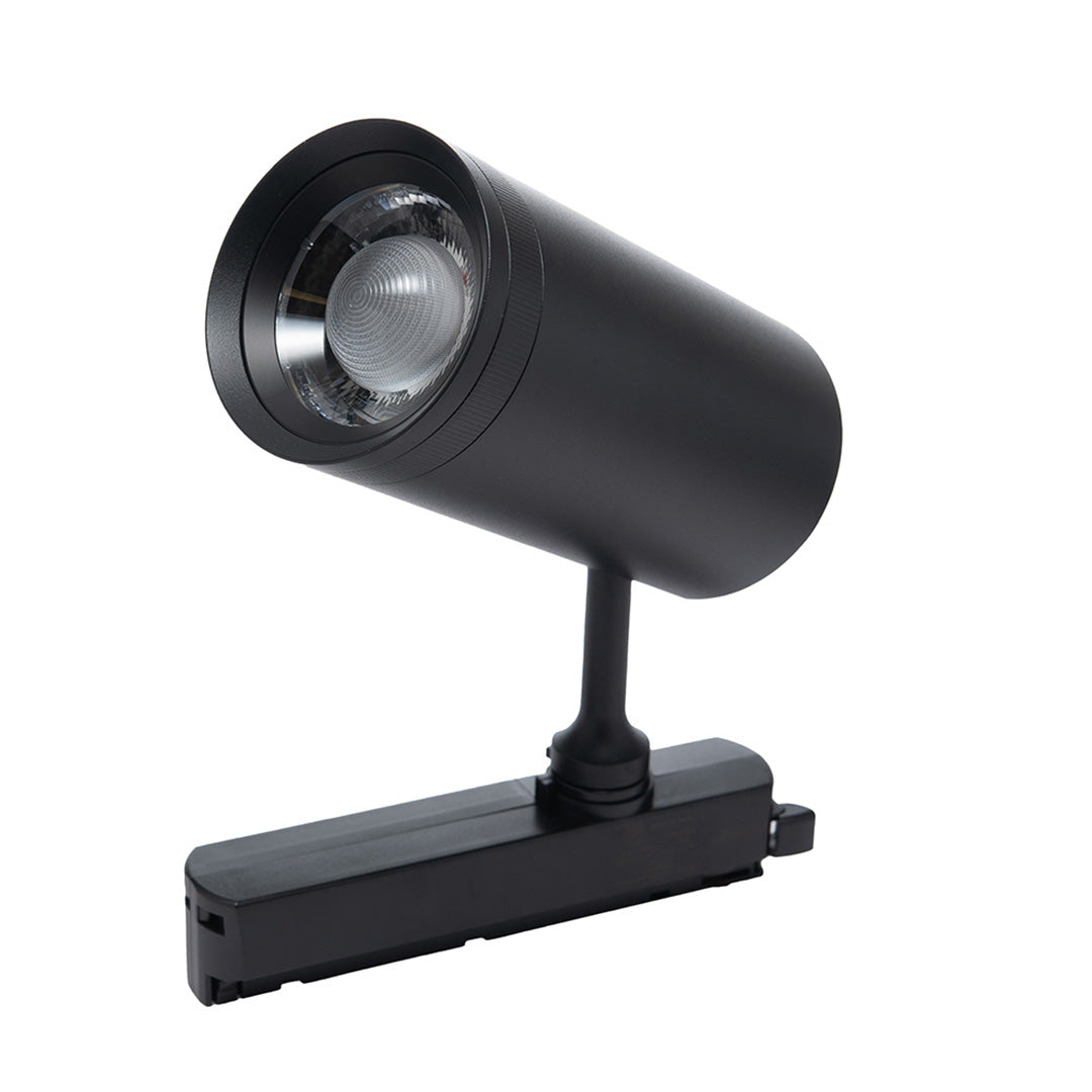 LUMINARIA PARA RIEL ELÉCTRICO ZOOM LIGHT NEGRO 24W 4000K