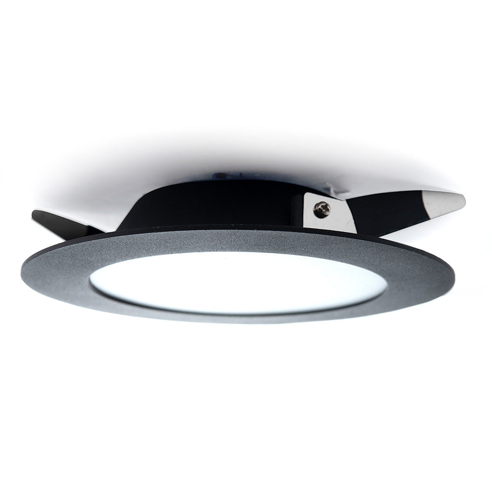 EMPOTRABLE 16W NEGRO, LUZ CÁLIDA, PARA BOTE INTEGRAL,1760LM