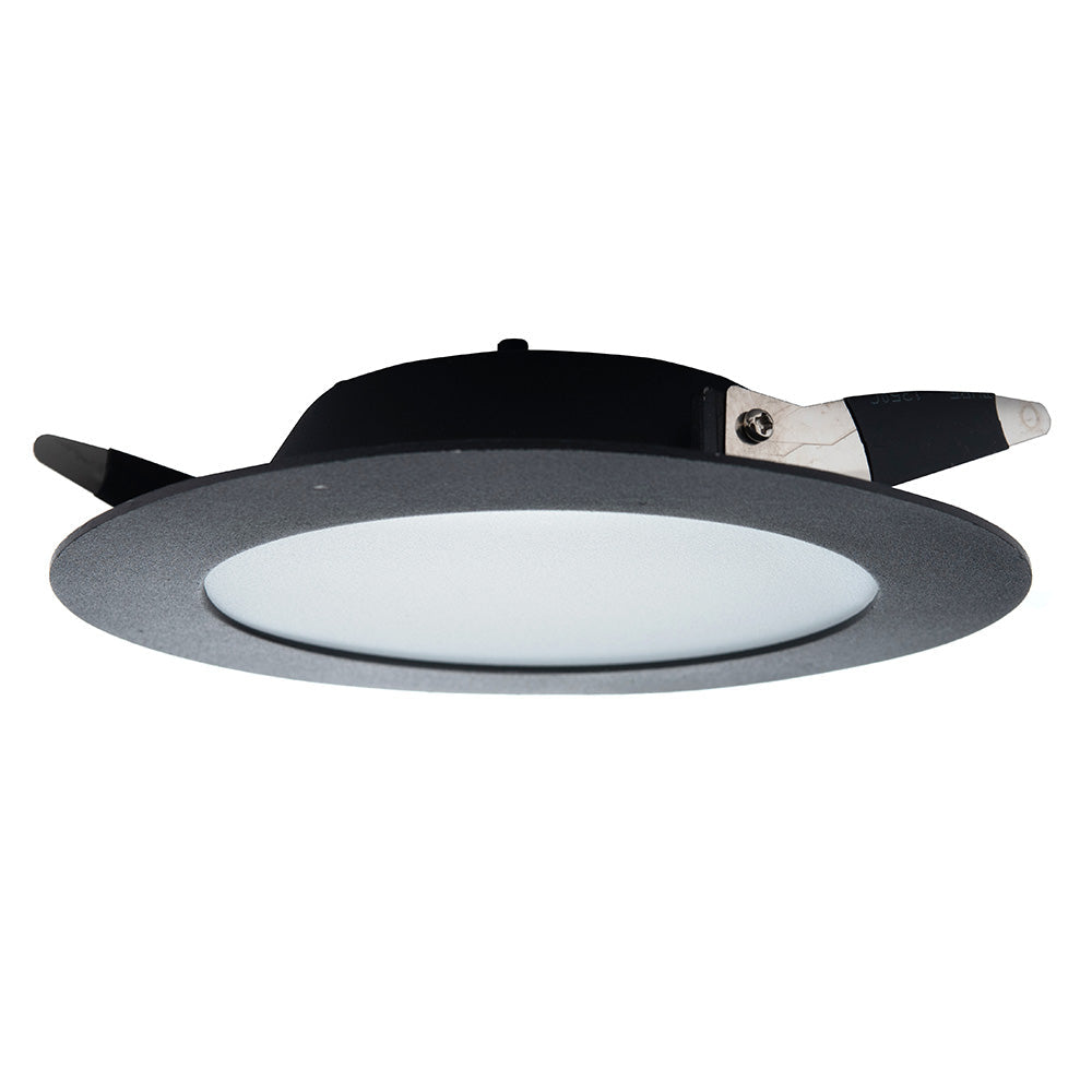 EMPOTRABLE 12W NEGRO, LUZ DE DÍA, PARA BOTE INTEGRAL, 1320LM