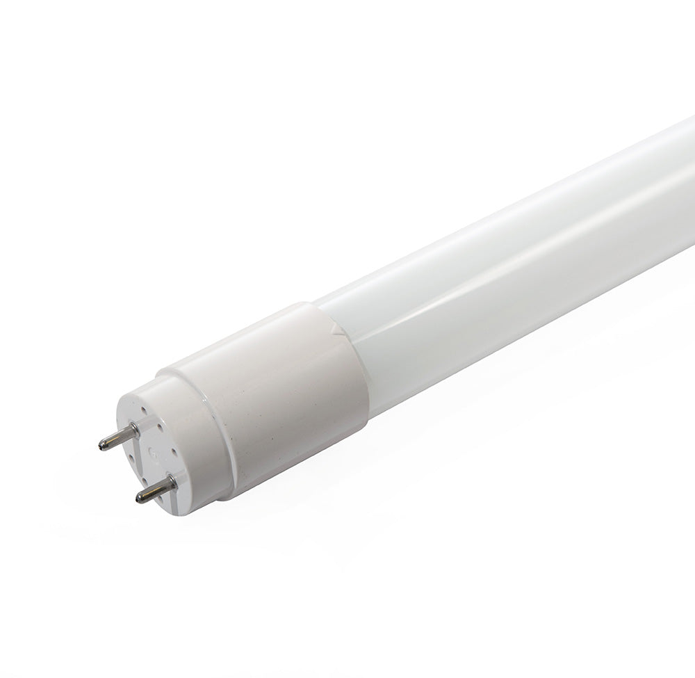 TUBO LED T8 TRANSPARENTE DE LUZ FRÍA DE 18W (CAJA CON 30 PIEZAS)