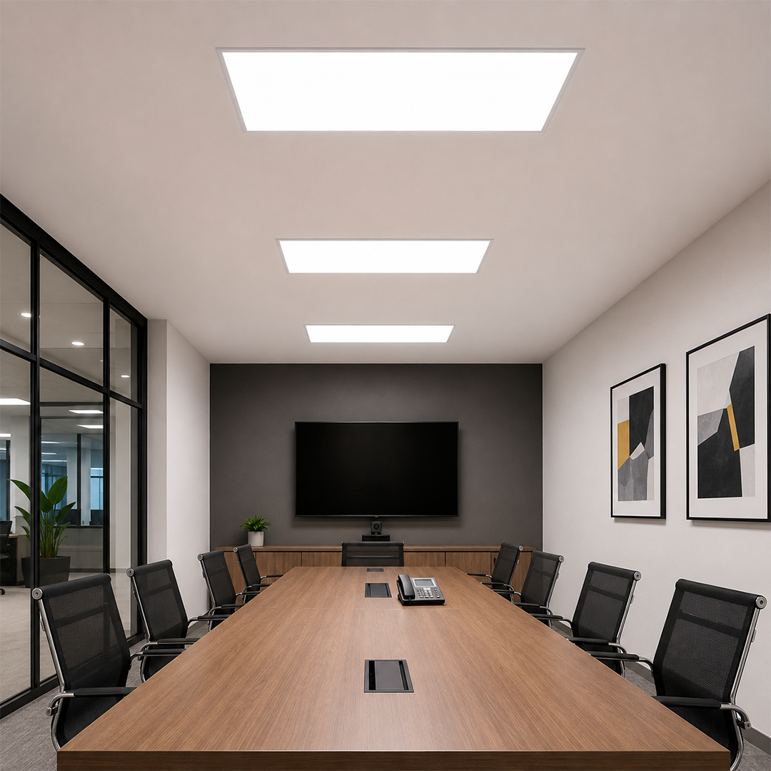PANEL LED EMPOTRABLE 1.20*.60, 60W, LUZ FRÍA, INTERIOR