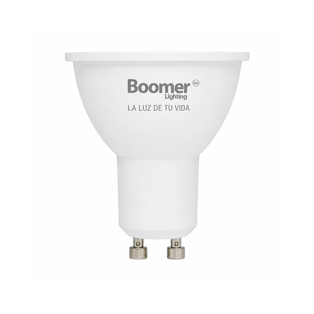 PAQUETE 10 FOCOS LED GU10 6.5W LUZ NEUTRA BASE GU10